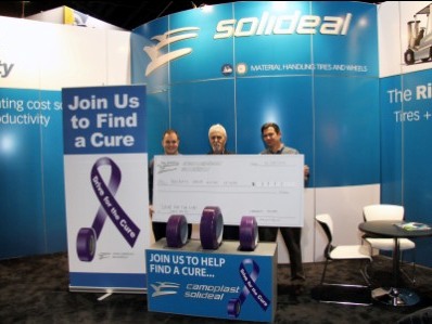 Solideal - участник кампании "Drive for the Cure”, нацеленной на борьбу с раковыми заболеваниями.