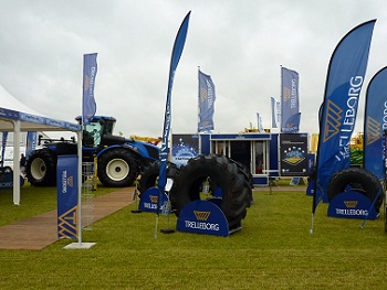 Trelleborg презентовал новые высокоеффективные продукты на выставке CEREALS 2013, которая состоялась в Линкольншире (Англия) 12-13 июня